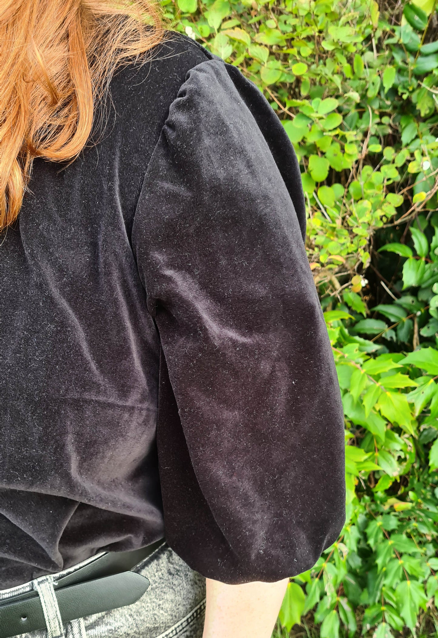 The Julie Blouse - Velvet Edition