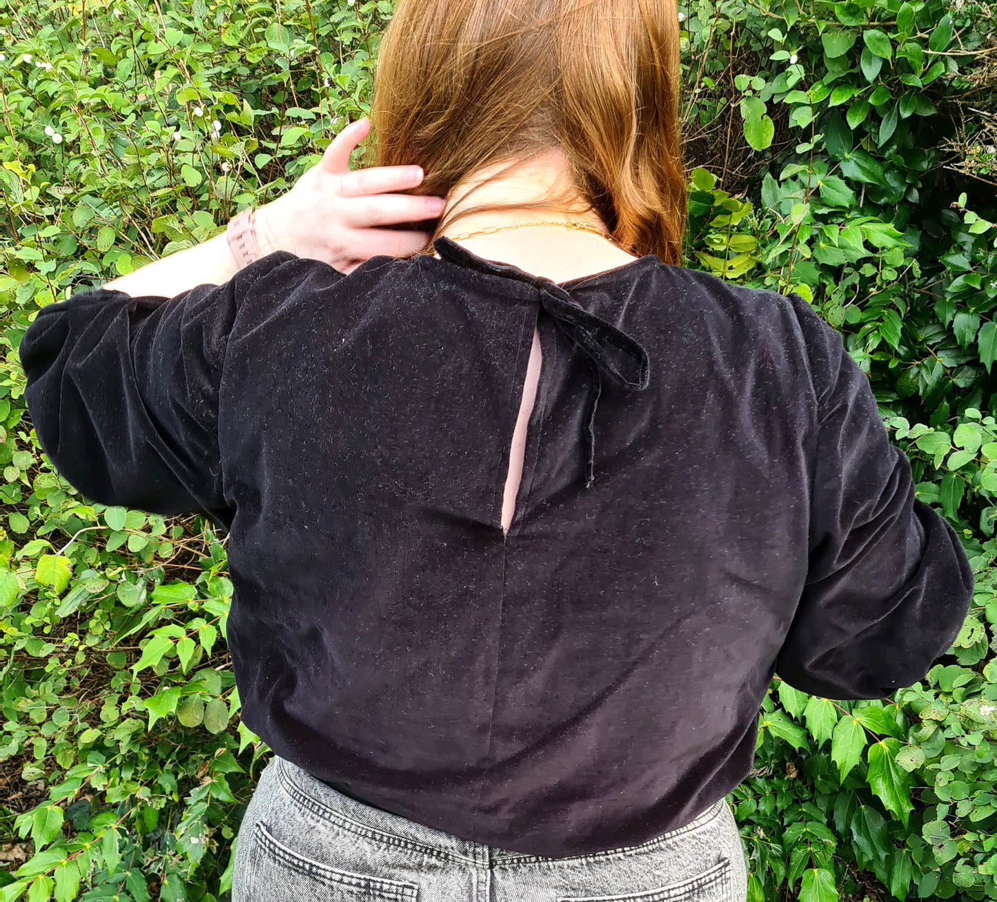 The Julie Blouse - Velvet Edition