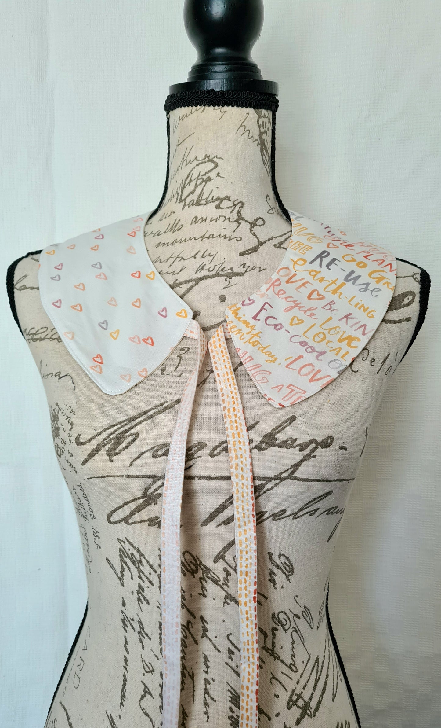 The Collar: Animal Love - Limited Edition Fabric Waste Busting One Off Piece!