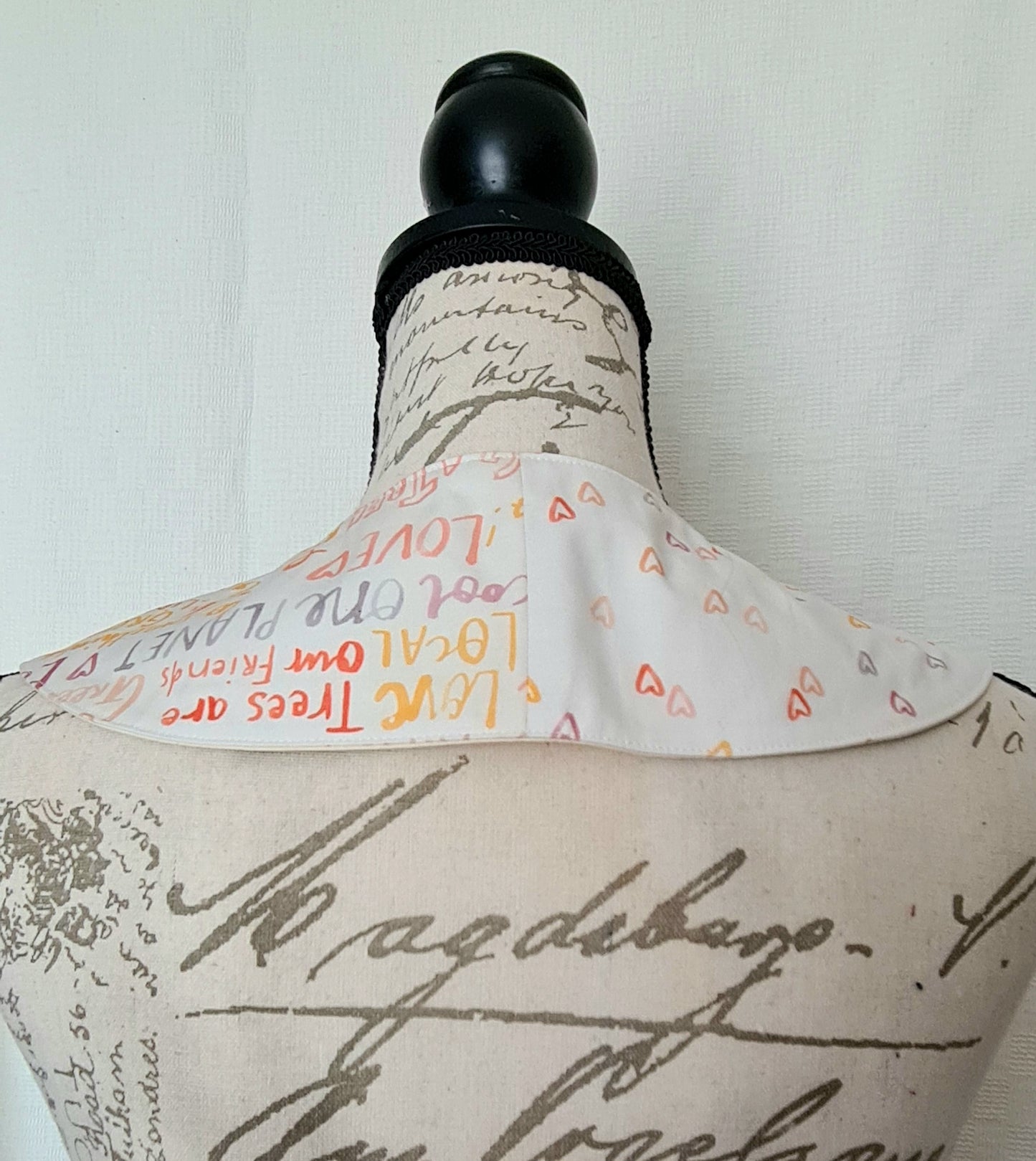 The Collar: Animal Love - Limited Edition Fabric Waste Busting One Off Piece!
