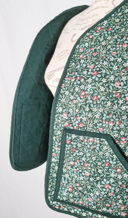 The Quilted Vest Jacket - William Morris Collection