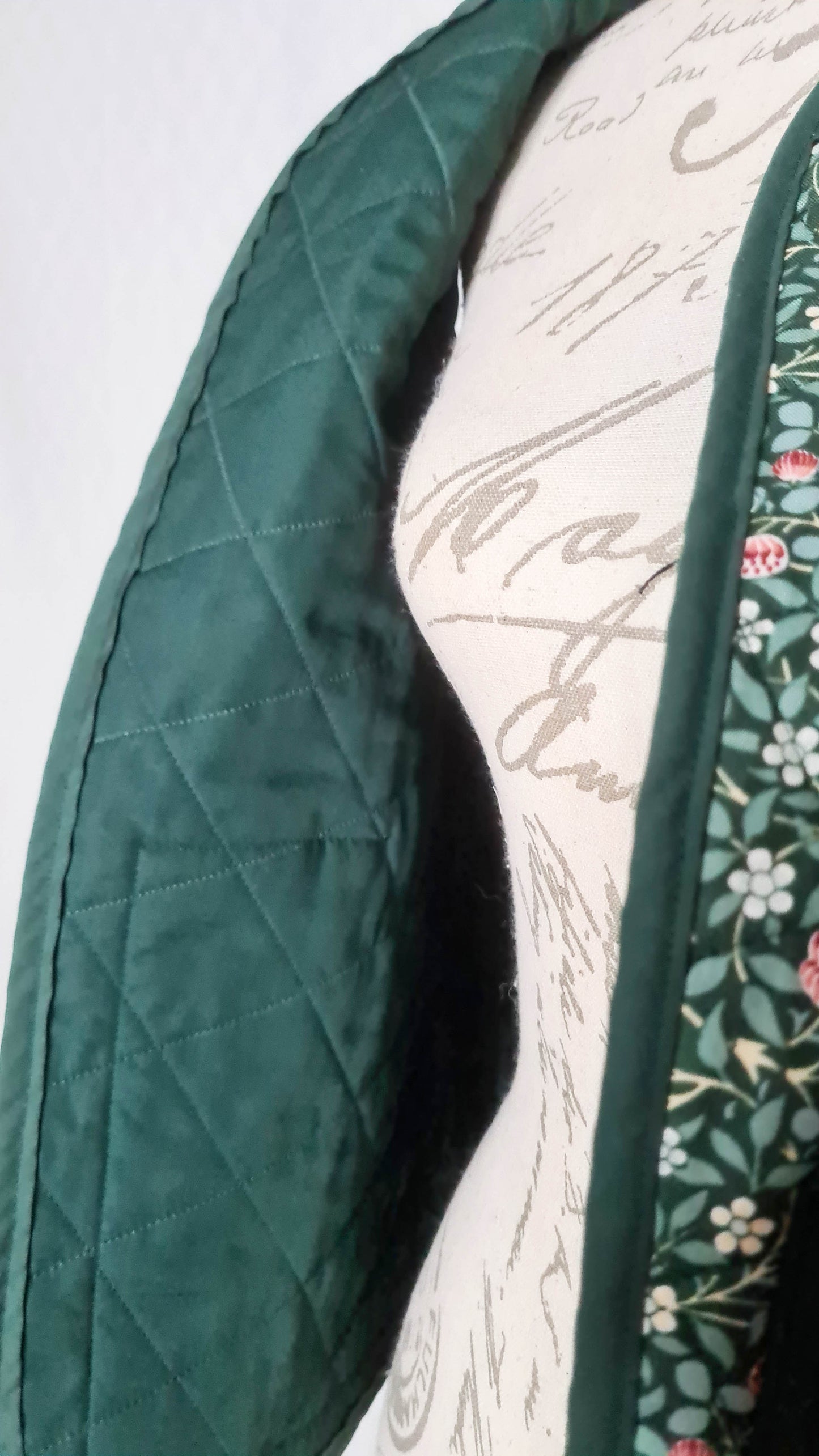 The Quilted Vest Jacket - William Morris Collection