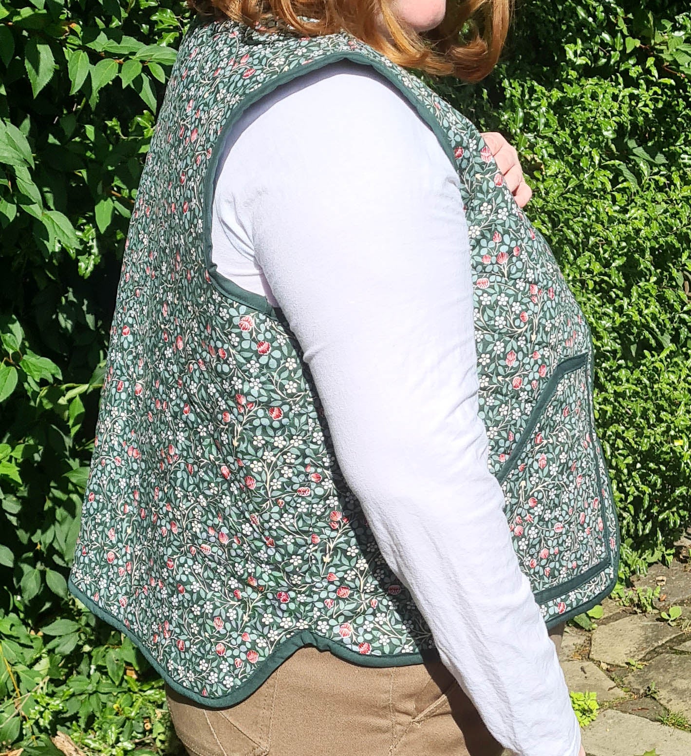 The Quilted Vest Jacket - William Morris Collection