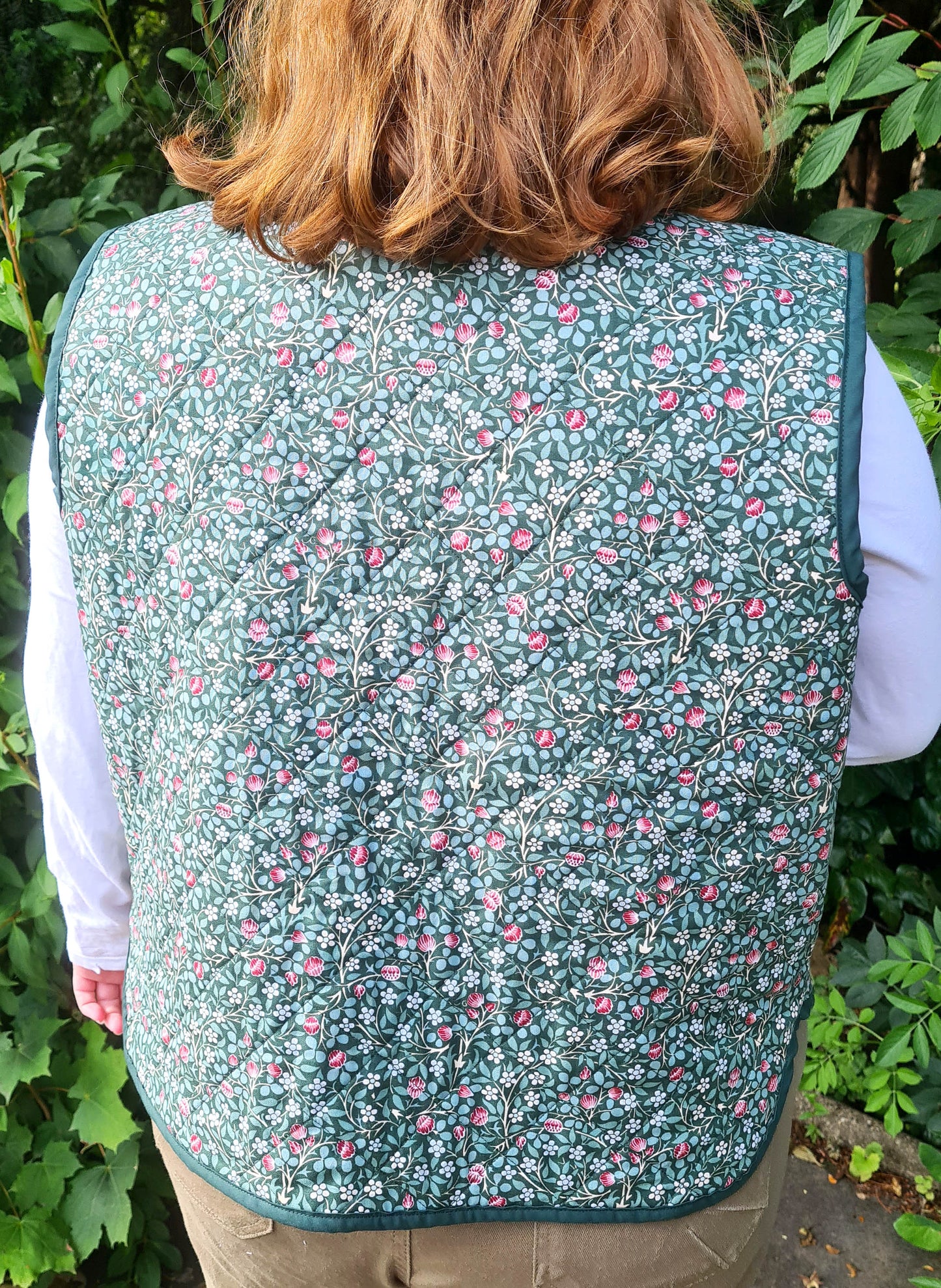 The Quilted Vest Jacket - William Morris Collection