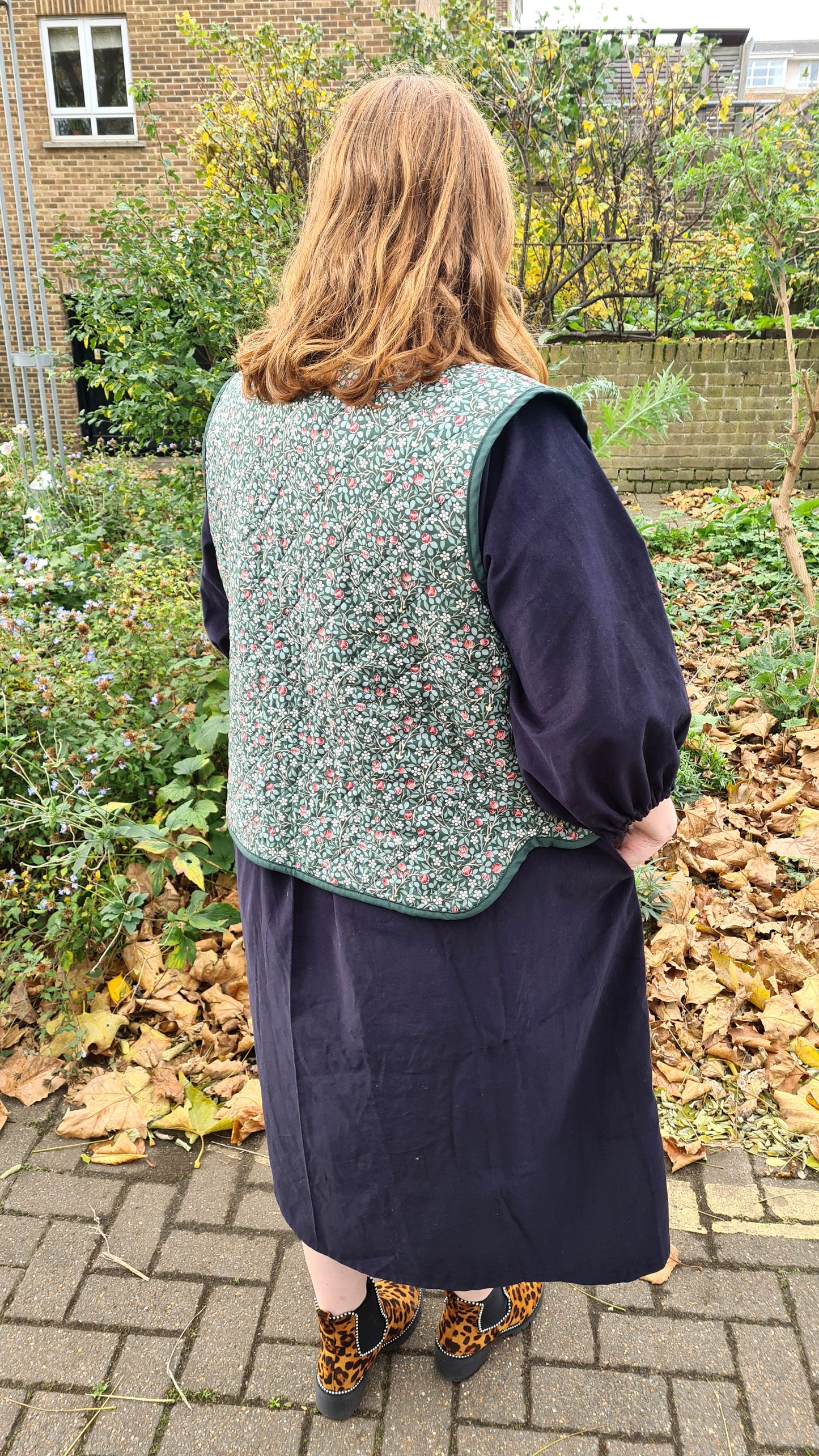 The Quilted Vest Jacket - William Morris Collection