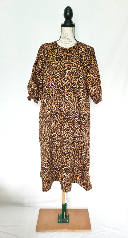 The Julie Dress - Fun Leopard Print