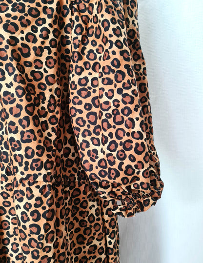 The Julie Dress - Fun Leopard Print