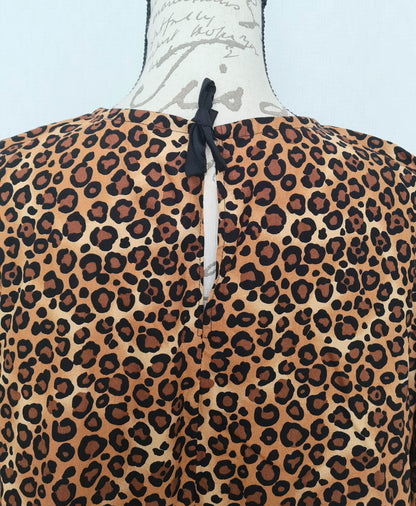 The Julie Dress - Fun Leopard Print