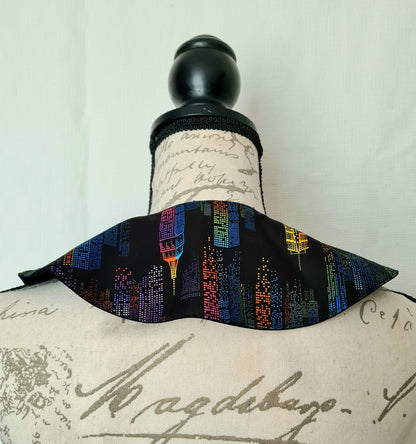 The Collar: New York City Skyline - Limited Edition Fabric Waste Busting One Off Piece!