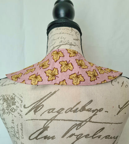 The Collar: Autumnal Leaf - Limited Edition Fabric Waste Busting One Off Piece!
