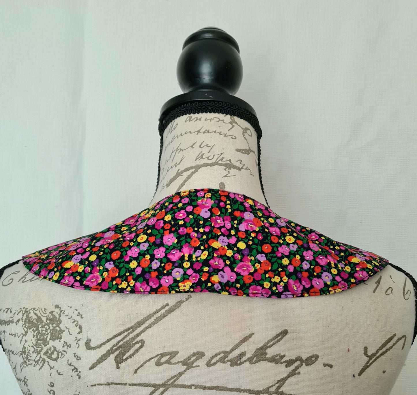 The Collar: Floral Meadow - Limited Edition Fabric Waste Busting One Off Piece!